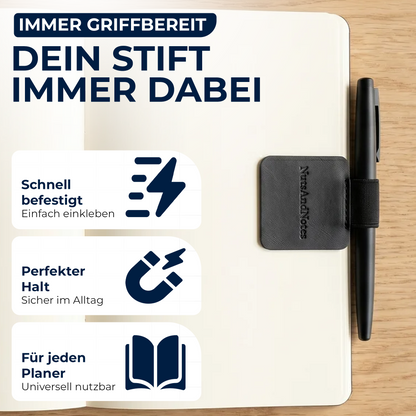 Stiftschlaufe selbstklebend – Pen Loop zum Einkleben