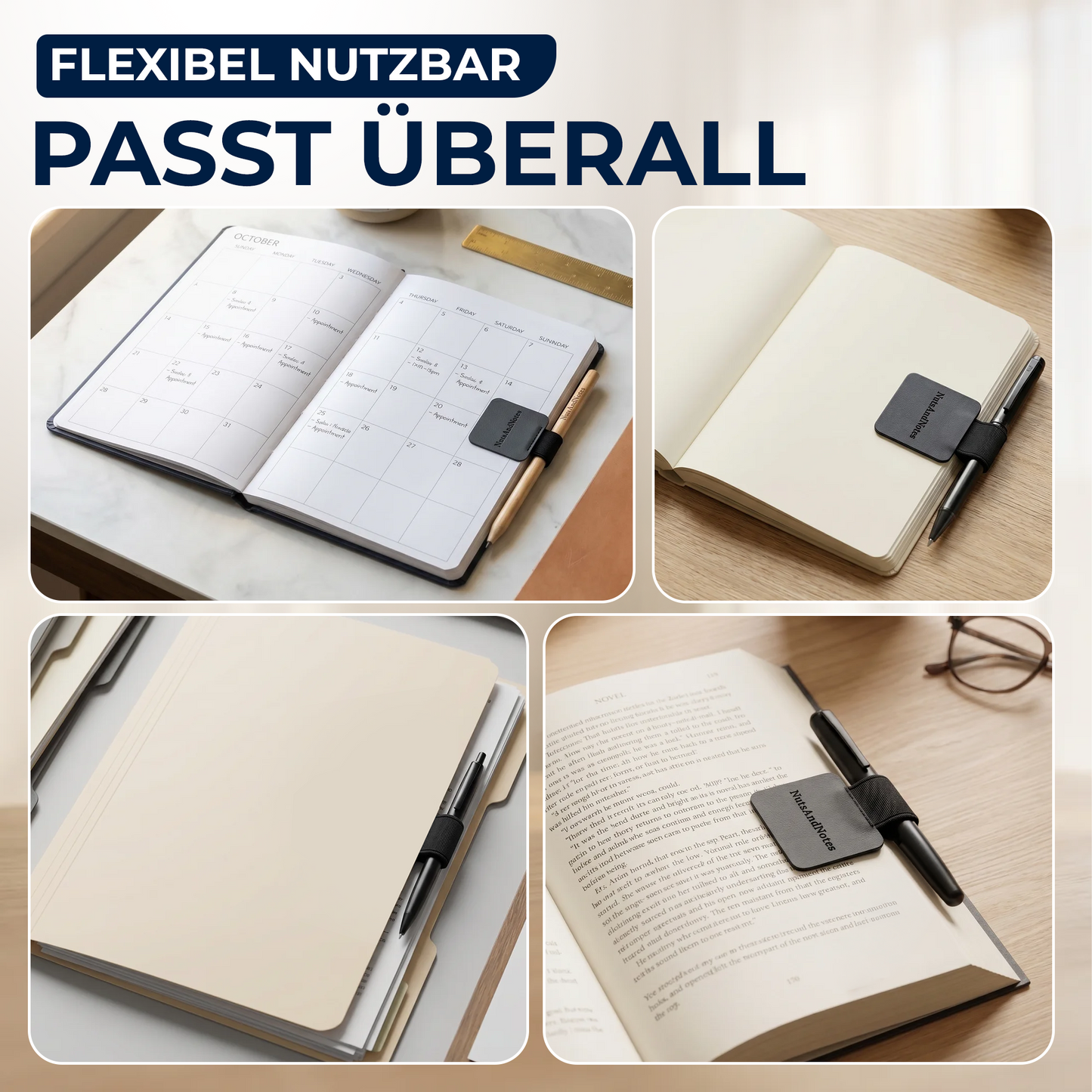 Stiftschlaufe selbstklebend – Pen Loop zum Einkleben